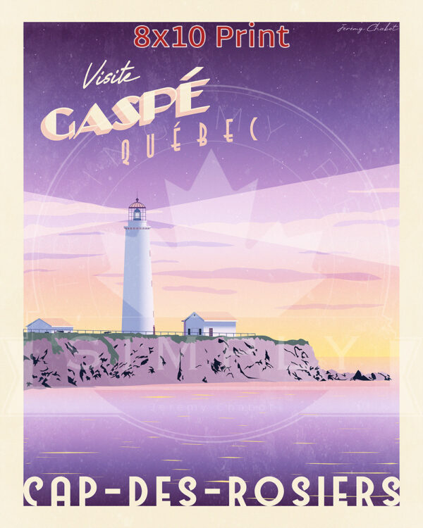 Cap Des Rosiers 8x10 - Sunset Thumbnail