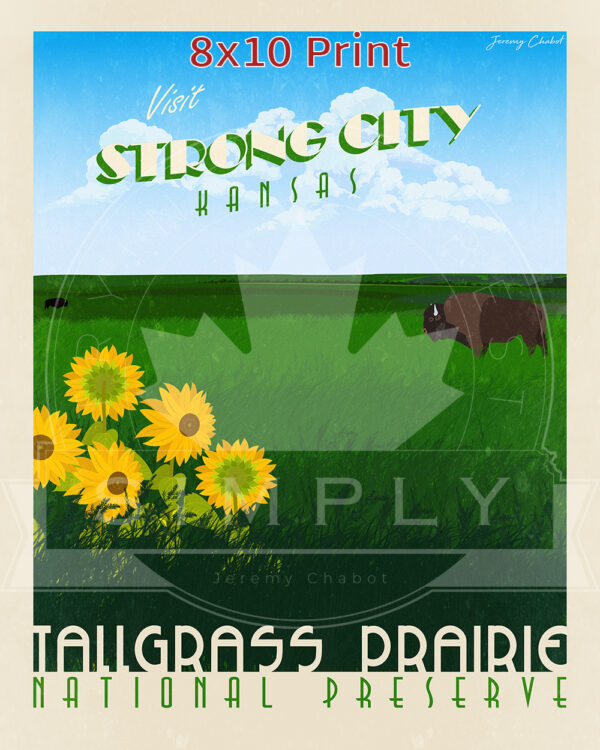 Tallgrass Prairie National Preserve 8x10 - Day Thumbnail