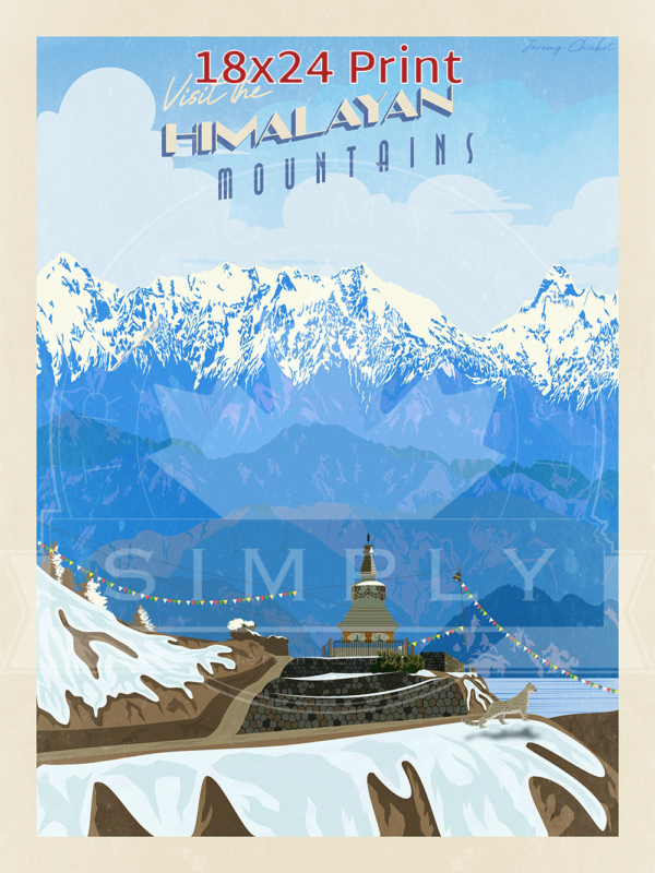 Himalayas 18x24 - Day Thumbnail
