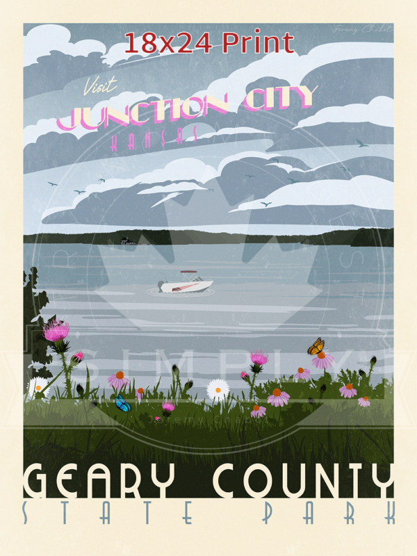 Geary-Lake-State-Park-18x24-Cloudy-Thumbnail